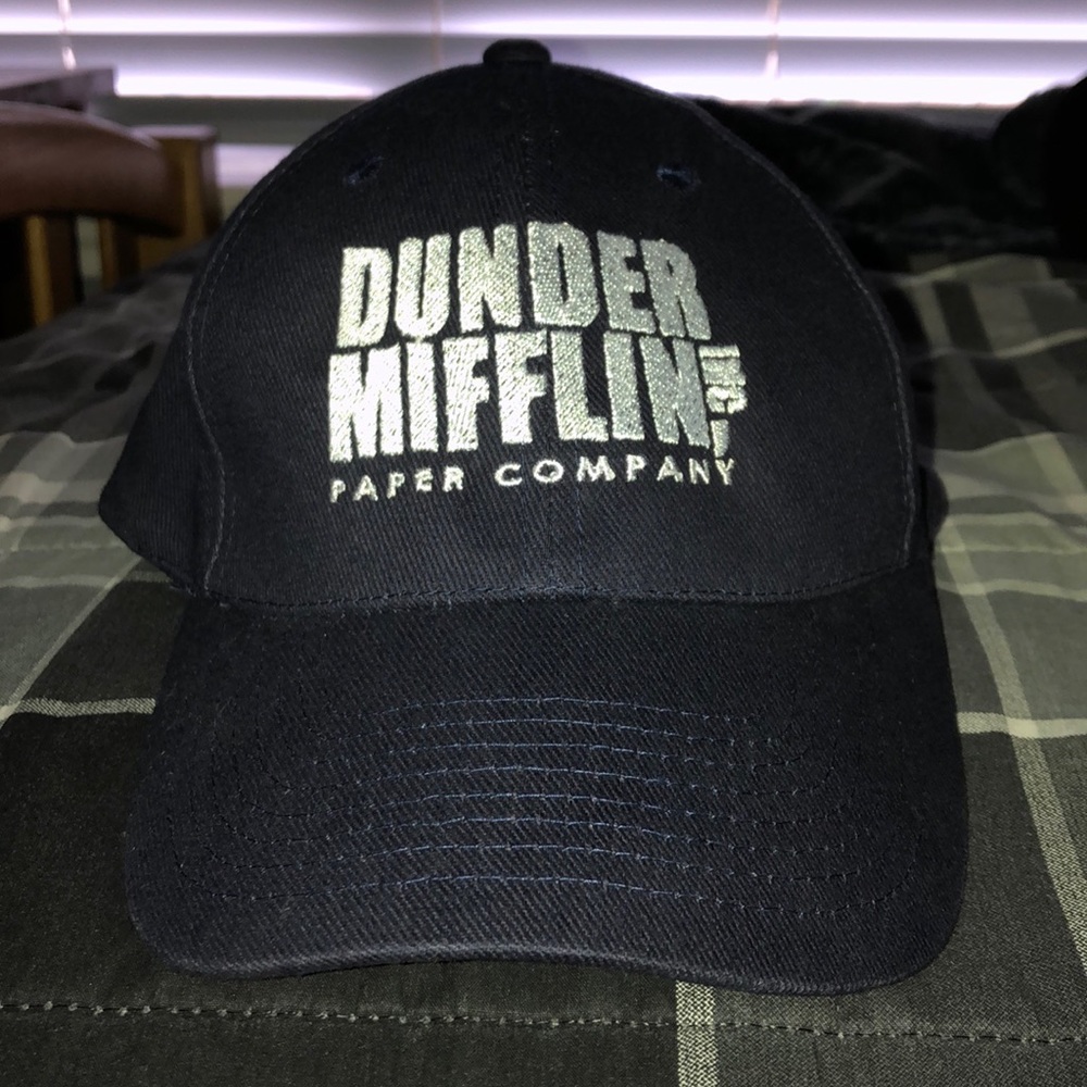 Blue Dunder Mifflin Paper Company Hat